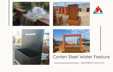 Corten Steel Water Feature